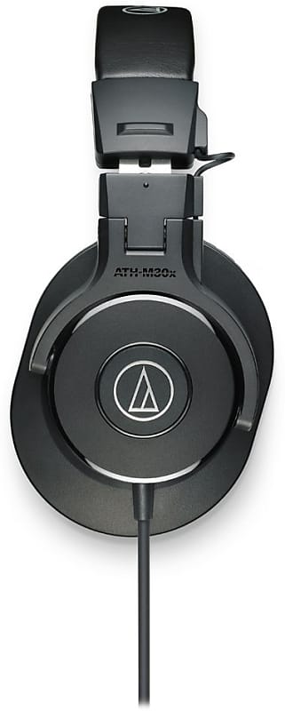 Audio-Technica ATH-M30x Professional Studio Monitor Headphones  			