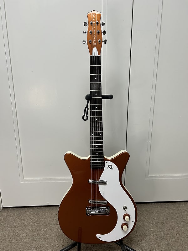 Danelectro ‘59M NOS+ Double Cutaway Electric Guitar - Copper | Reverb