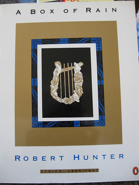 Robert Hunter, Grateful Dead, A Box of Rain, Autographed