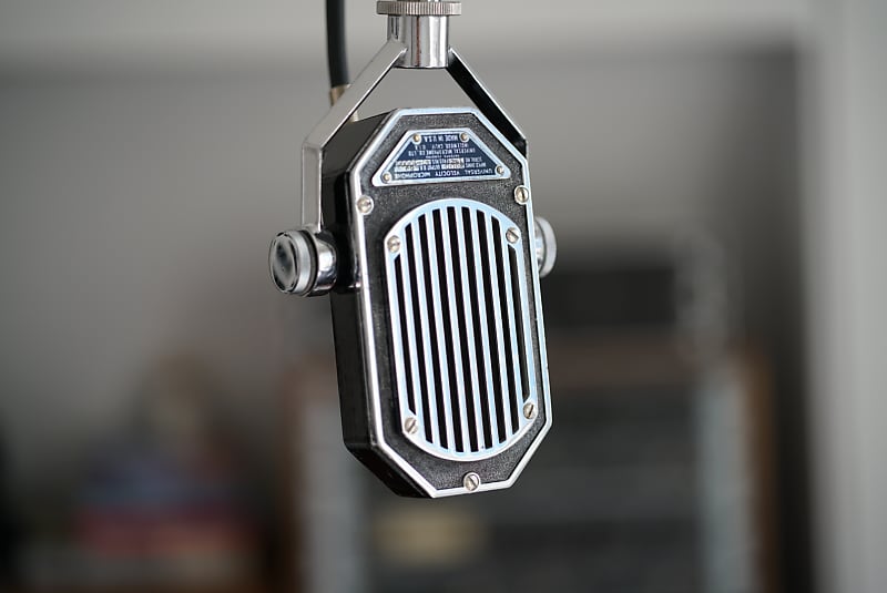 Universal Velocity Ribbon Microphone 1938 Sank Reverb