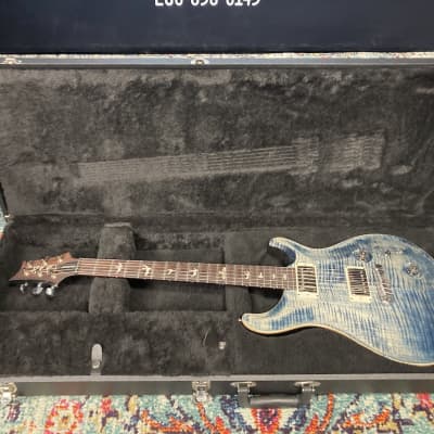 PRS Custom 22 Guitar, 2014 - Faded Whale Blue image 5