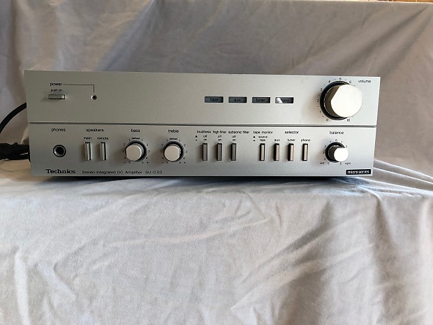 Technics SU-C03/ST-C01/M07 セット Technics SU-C03/ST-C01/M07 セット Technics SU-C03 1980'S