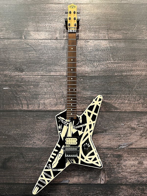 EVH (Eddie Van Halen) Striped Series Star Electric Guitar