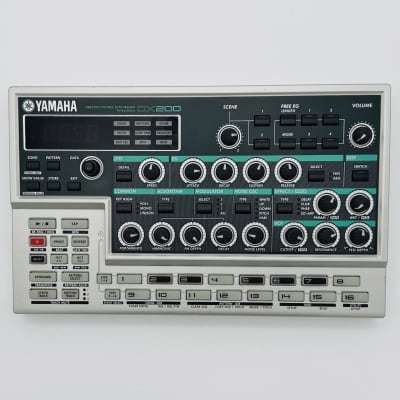 Yamaha DX200 Desktop Control Synthesizer FM Synthesis - Silver/Black