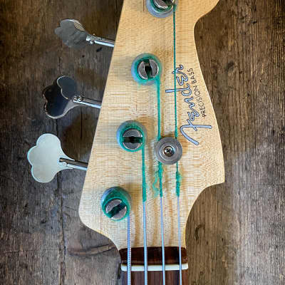 2005 fender Custom Shop '59 RI Precision Bass Sunburst and tweed case image 7