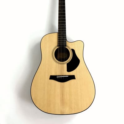 Rosen Solid Spruce Top Acoustic Guitar, Dreadnought w/Cutaway,Round Edge.G15CN for sale