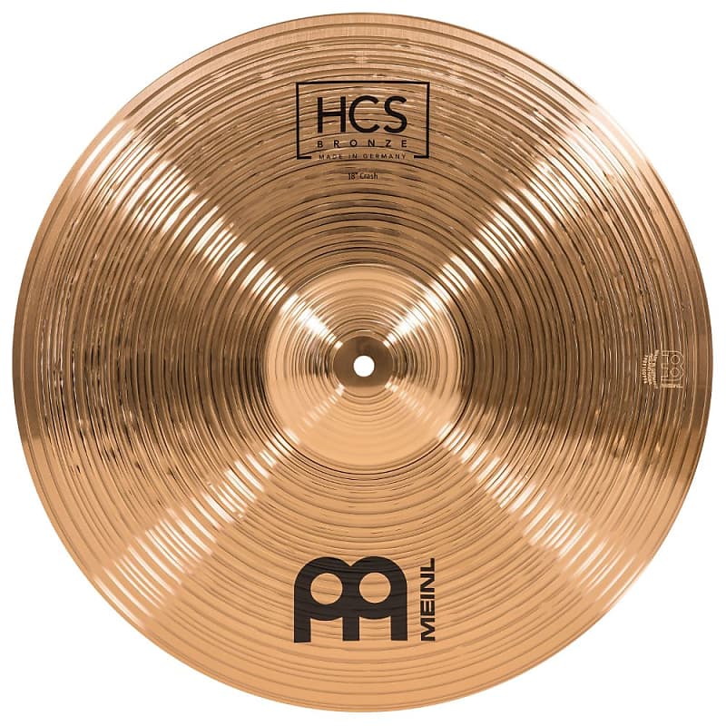 Meinl 18" HCS Bronze Crash Cymbal image 1
