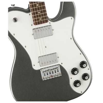 Squier Affinity Series Telecaster Deluxe, Charcoal Frost, Laurel fingerboard image 8