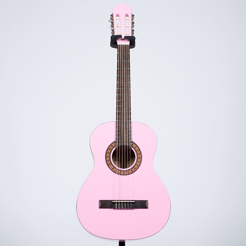 Beaver Creek BCTC601PK 3/4 Size Classical Acoustic Guitar BCTC 601 PK (Pink) image 1