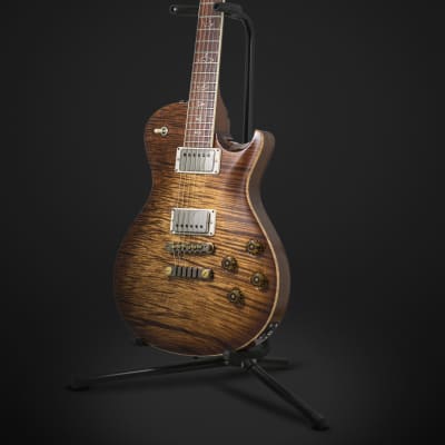 2018 PRS McCarty Singlecut 594 Wood Library Copperhead Smoked Burst One Piece Private Stock FM Top image 15