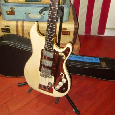 ~1965 Hofner Model 173 White Vinyl image 2