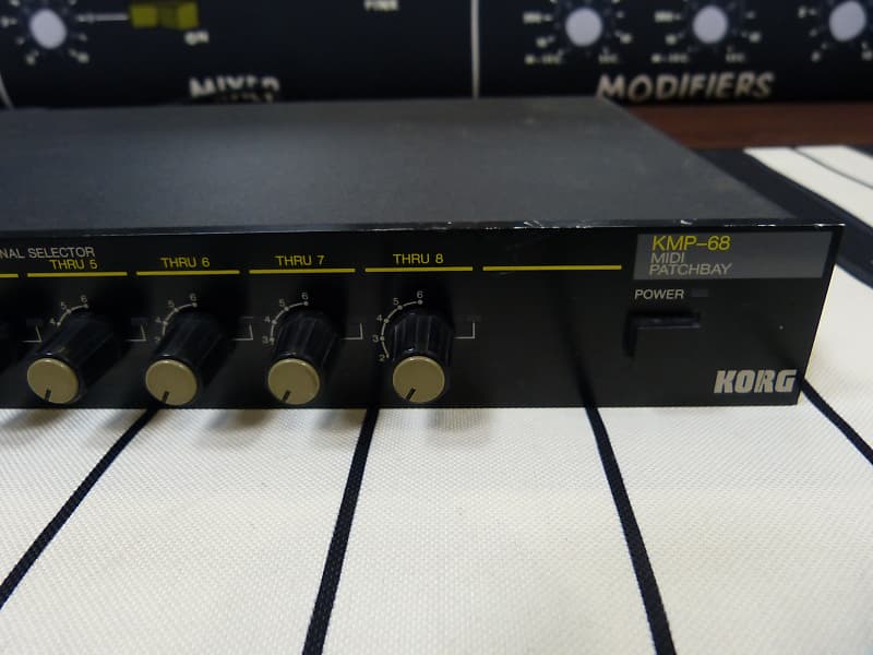 買い取り KORG KMP68 MIDI パッチベイ - 楽器/器材