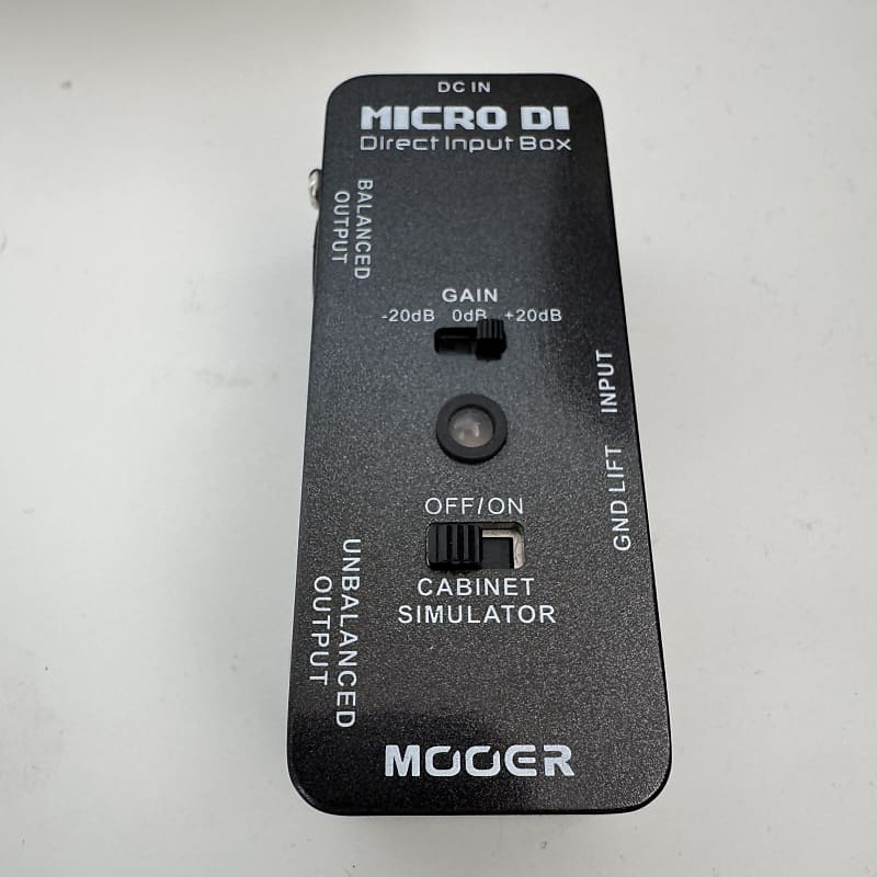 Mooer Micro DI 2010s - Black image 1
