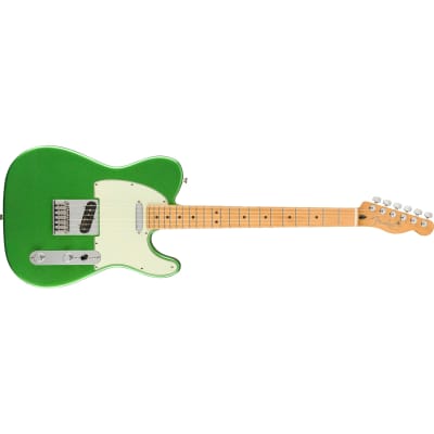 Fender Player Plus Telecaster Guitar Maple Fingerboard - Cosmic Jade image 4