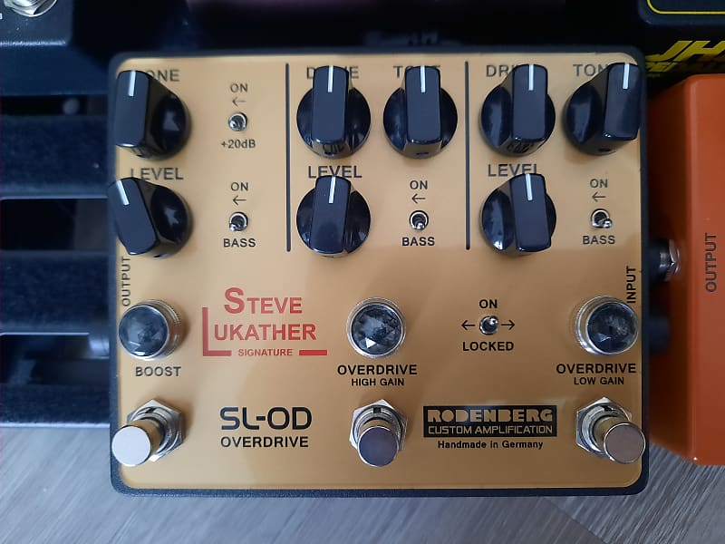 【335】RODENBERG SL-OD SL-OD Deluxe Custom Shop Low/High Gain Overdrive Distortion