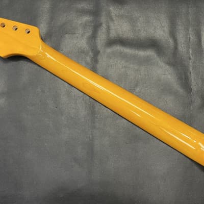 Unbranded Stratocaster Strat Replacement neck Vintage Tint Gloss  12"radius 1.63" nut width #3 image 6
