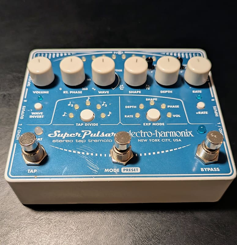ギター Electro-Harmonix / Super Pulsar Super Pulsar | Stereo Tap Tremolo - Electro-Harmonix