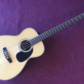Martin B40 Acoustic Electric Bass 1989 Spruce/Rosewood image 1