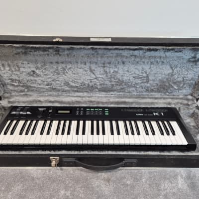 Kawai K1 - 61-key Synthesizer Keyboard Manufactured in 1988 w/ Flight Case