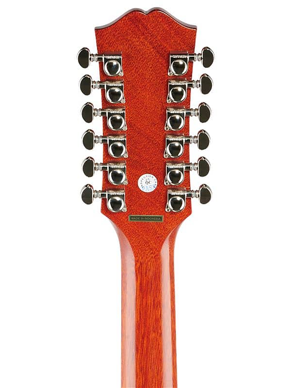 Epiphone Hummingbird 12-String Acoustic Electric Guitar Aged Cherry  Sunburst