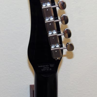 Danelectro '56 Baritone Electric Guitar -  Black w\Gig Bag image 15