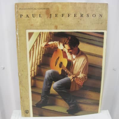 Paul Jefferson Sheet Music Song Book Songbook Piano Vocal Guitar Chords for sale