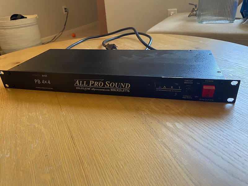 All Pro Sound Power Base 4X4 Power Supply Black Reverb