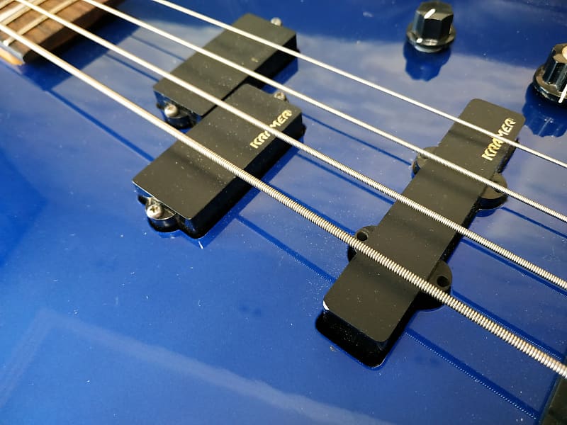 Team G.J. by Grover Jackson DKB-50 1990s Blue burst | Reverb