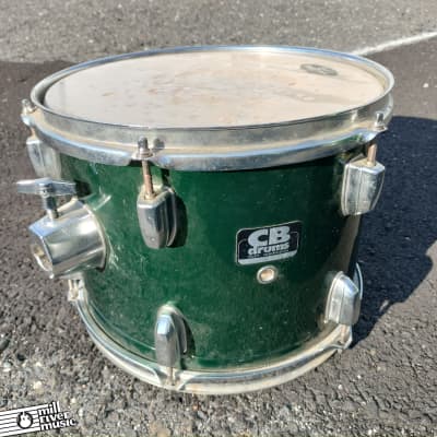 CB Drums 5-Piece Drum Set Shells Kit Green 5pc image 2