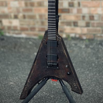 Hamer Vector XT Flying V Cherry Transparent | Reverb UK