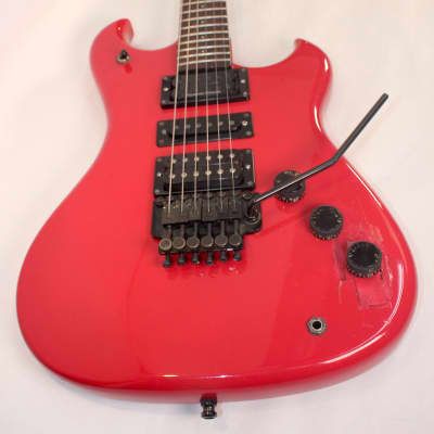 1983 Electra Phoenix • Duncans! • Floyd Rose! • Alvarez Hard Case image 4