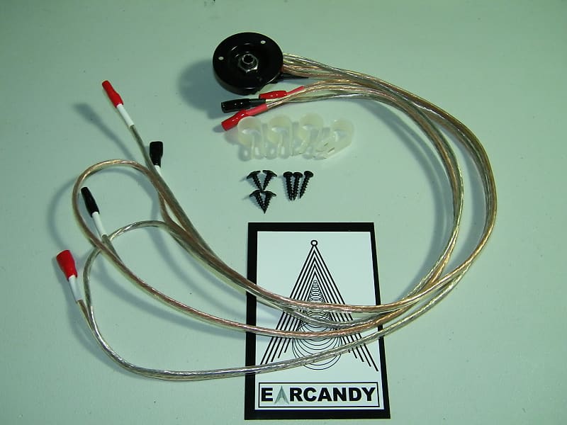 EarCandy 4x10 4x12 guitar speaker cab Wiring Harness series parallel No Soldering 4-4 8-8 16-16 Ohms image 1