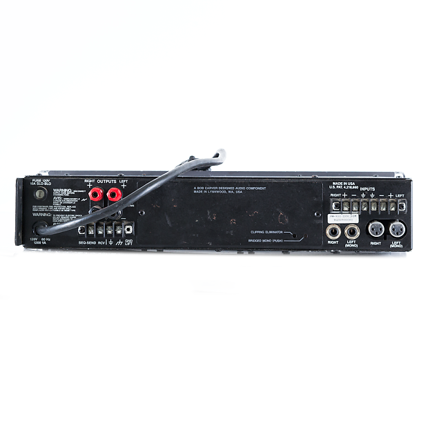 Carver PM-900 450W/Channel Power Amplifier For Repair | Reverb