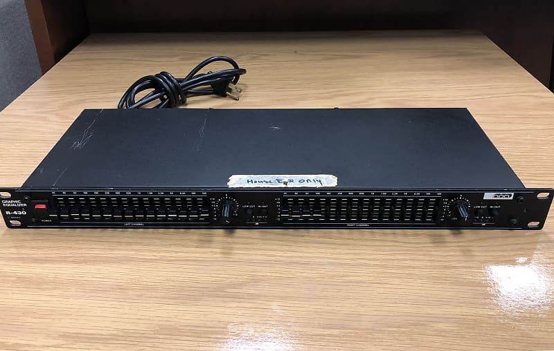 DOD R430 15 band graphic equalizer Reverb