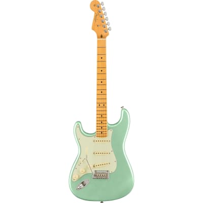 Fender American Professional II Stratocaster Left-Hand - Maple Fingerboard, Mystic Surf Green image 2