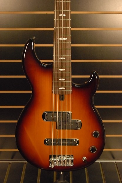 Yamaha BB425X Passive 5-String LTD No Pickguard Tobacco Brown | Reverb