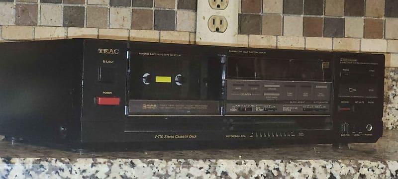 TEAC V-770 1986 - Black | Reverb