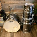 (15290) Pearl Export EXX725S/C 5-piece Drum Set with Snare Drum - Smokey Chrome