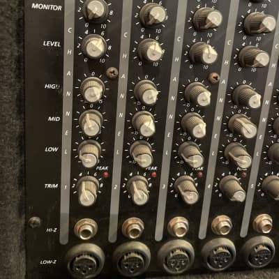 Crate PCM8DLX  8-Channel P.A. Head and Mixer image 6