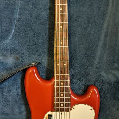 Fender Musicmaster Bass 1972 - 1975 - Dakota Red image 5
