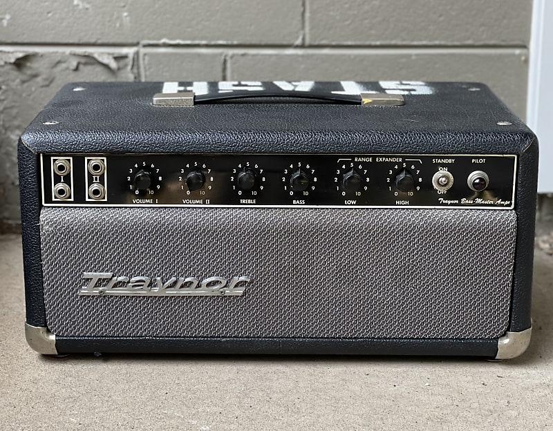 Vintage 1968 Traynor YBA-1 BassMaster Head | Reverb