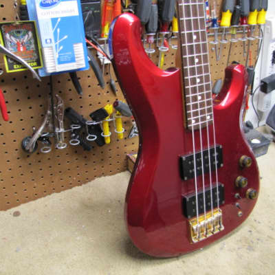 Ibanez RB824 1984 - Candy Apple Red image 4