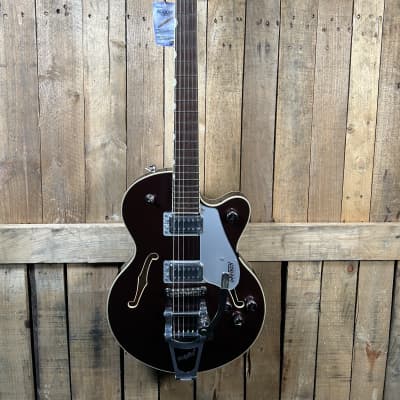Gretsch G5655T Electromatic Center Block Jr. Single Cut Electric Guitar with Bigsby-Dark Cherry Metallic image 3