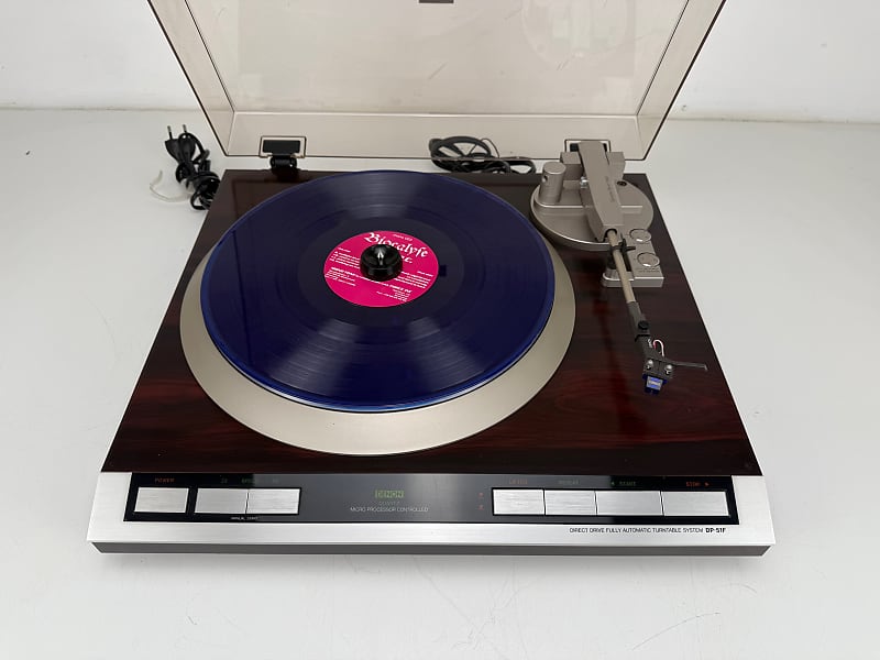 Denon DP-51F Direct Drive Fully Automatic Turntable System - Yamaha MC-3  			