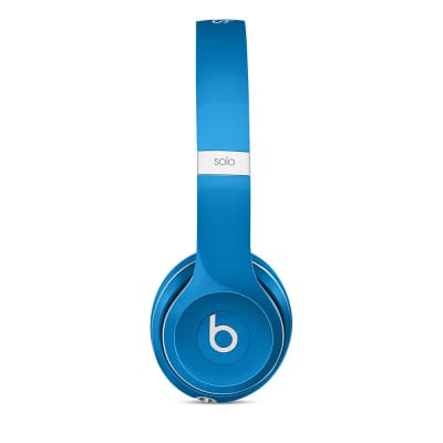 Beats by Dr. Dre Solo2 On-Ear Wired Headphones (Luxe Edition) in Blue image 4