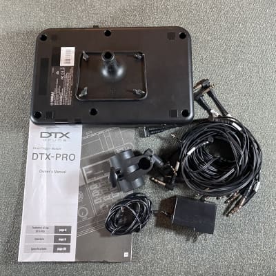 Yamaha DTX Pro Module Electronic Drum Set Brain with Power Supply + Cables + Printed Manual image 2