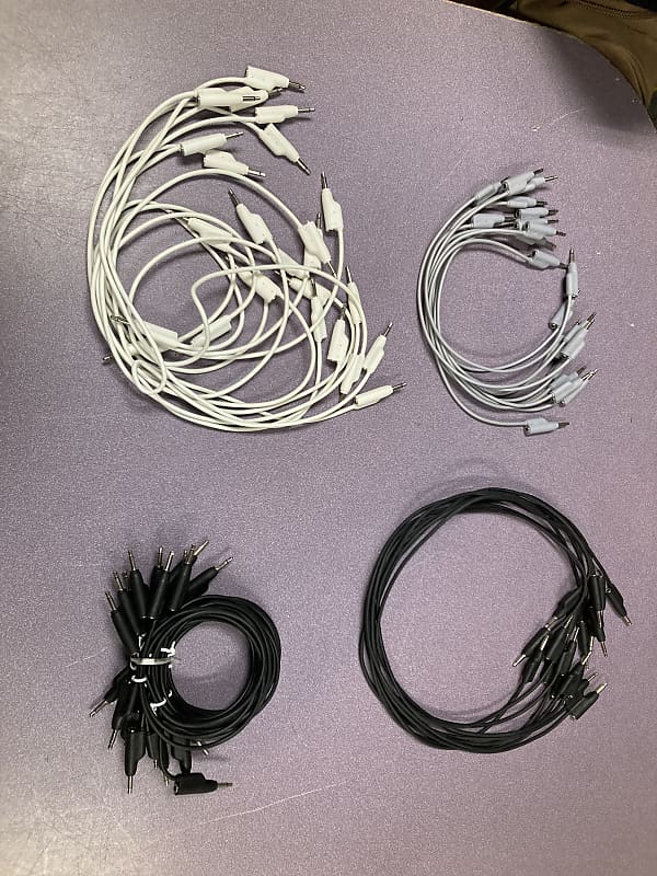 30+ Stackable Eurorack Patch Cables Reverb