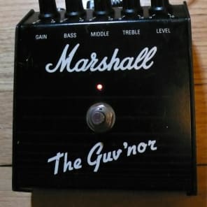 Original Marshall Guv'nor Distortion Guitar Effects Pedal image 1