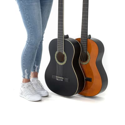 Navarrez NV13PK 3/4 Brown Classical Guitar Starter Pack with