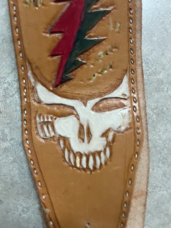 Grateful Dead guitar strap Reverb